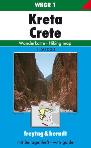 Freytag Berndt Wanderkarten, Kreta: 1:50000 (freytag & berndt Wander-Rad-Freizeitkarten) Leisure, Home & Garden