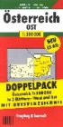 Österreich. Ost und West im Doppelpack. 1:300000 Leisure, Home & Garden