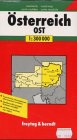 Freytag Berndt Autokarten, Österreich Ost: Mit tourist. Informationen, Straßenentfernungen u. Ortsverz. Maps & Plans