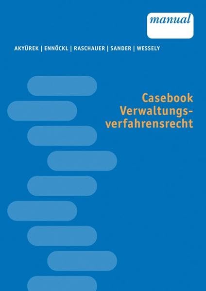 Casebook Verwaltungverfahrensrecht Law