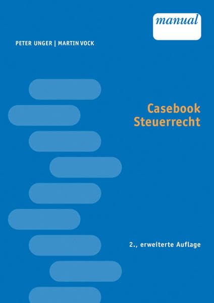 Casebook Steuerrecht Law