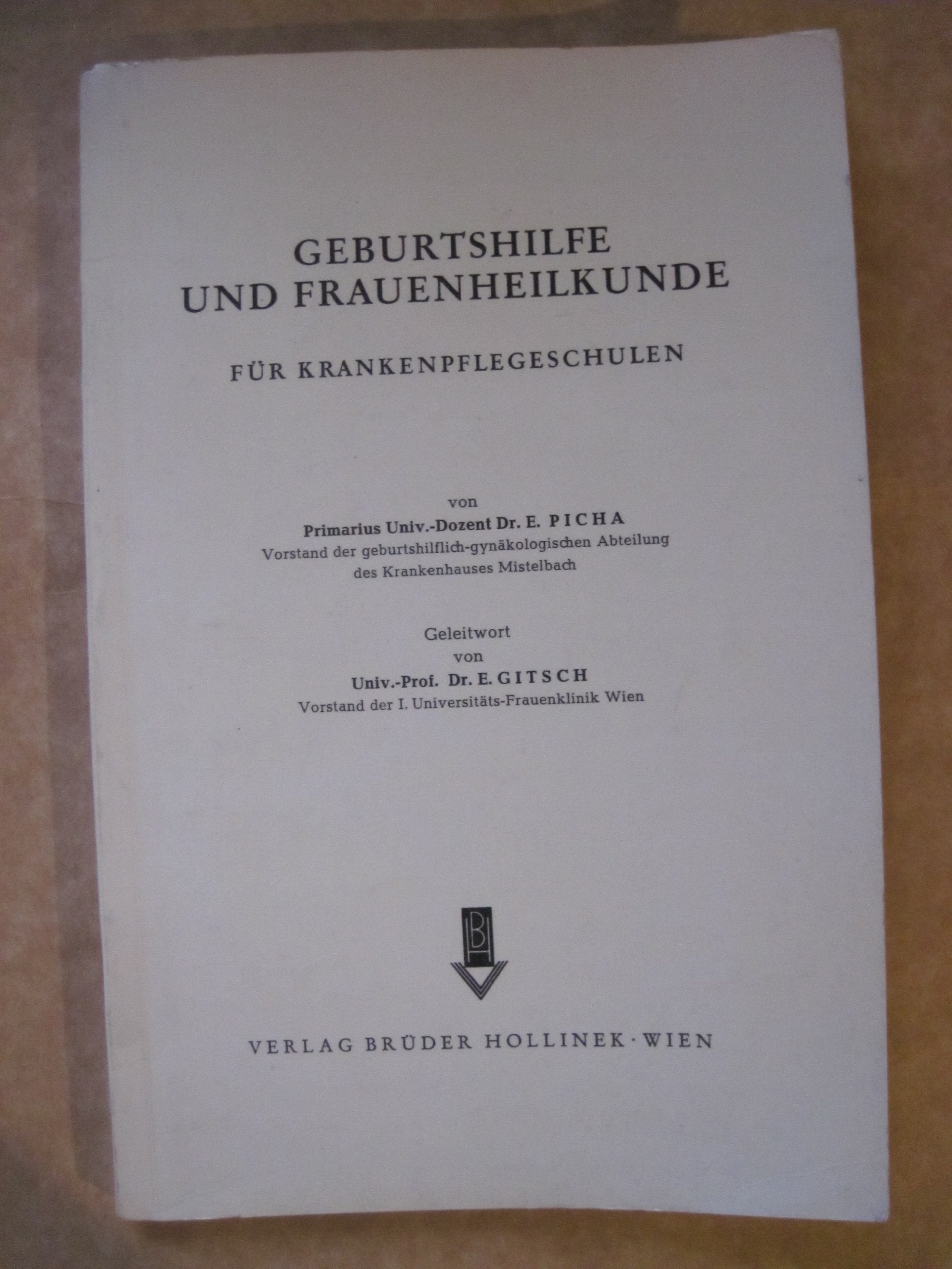 Geburtshilfe und Frauenheilkunde fur Krankenpflegeschulen Books