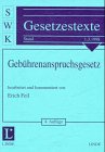 Gebührenanspruchsgesetz 1975: (GebAG 1975) (SWK-Gesetzestexte) Books