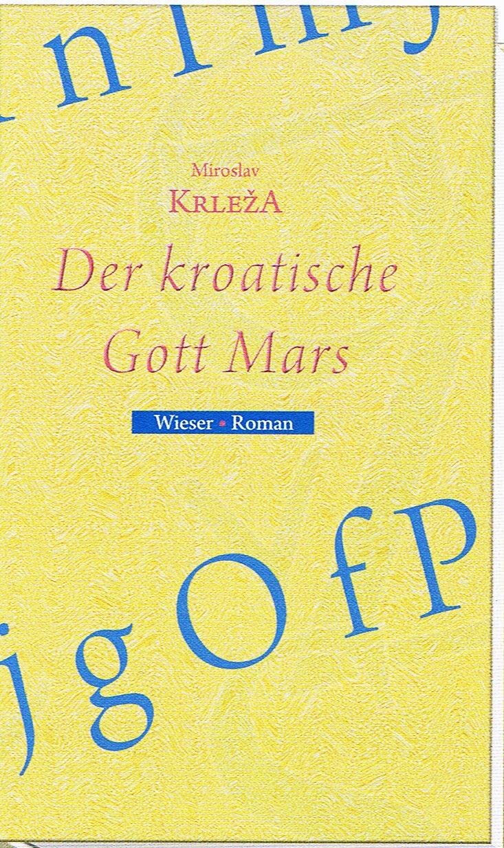 Der kroatische Gott Mars Contemporary literature