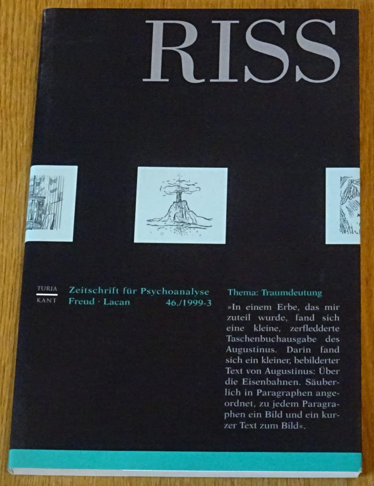 RISS. Zeitschrift für Psychoanalyse. Freud Lacan No. 46 (1999 / 2) Psychology