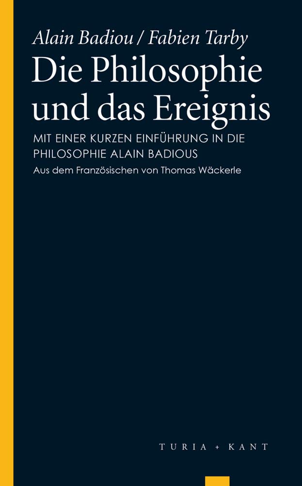 Product Image: Die Philosophie und das Ereignis