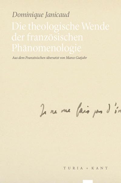 Die theologische Wende der französischen Phänomenologie: Mit einem Nachwort von Burkhard Liebsch (re.visionen, Band 3) Philosophy