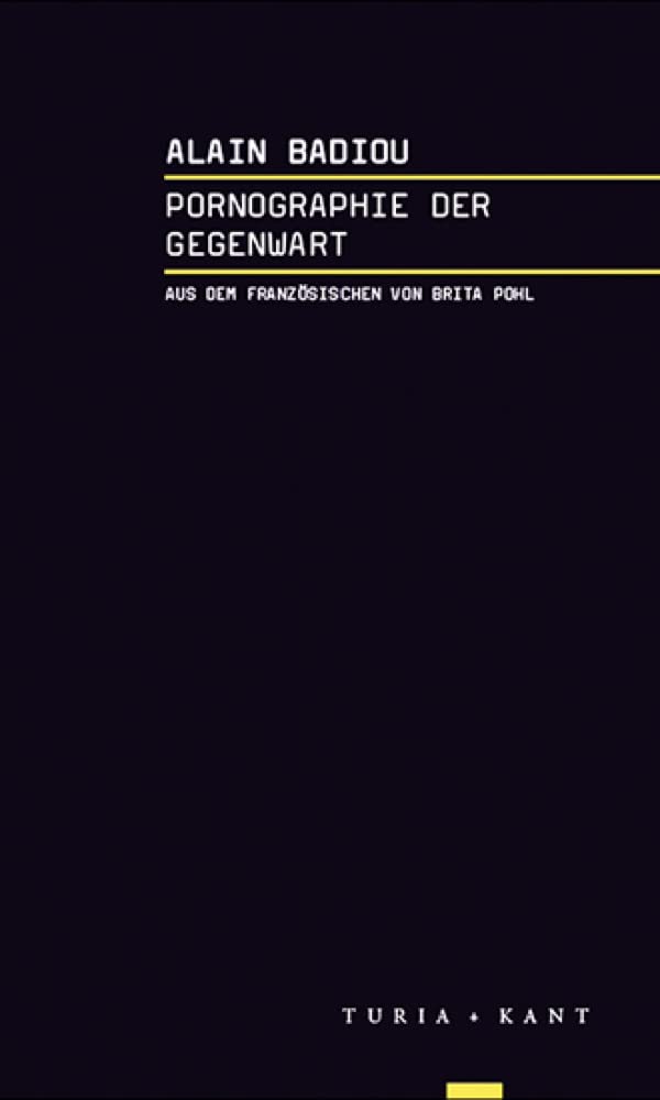 Pornographie der Gegenwart Philosophy
