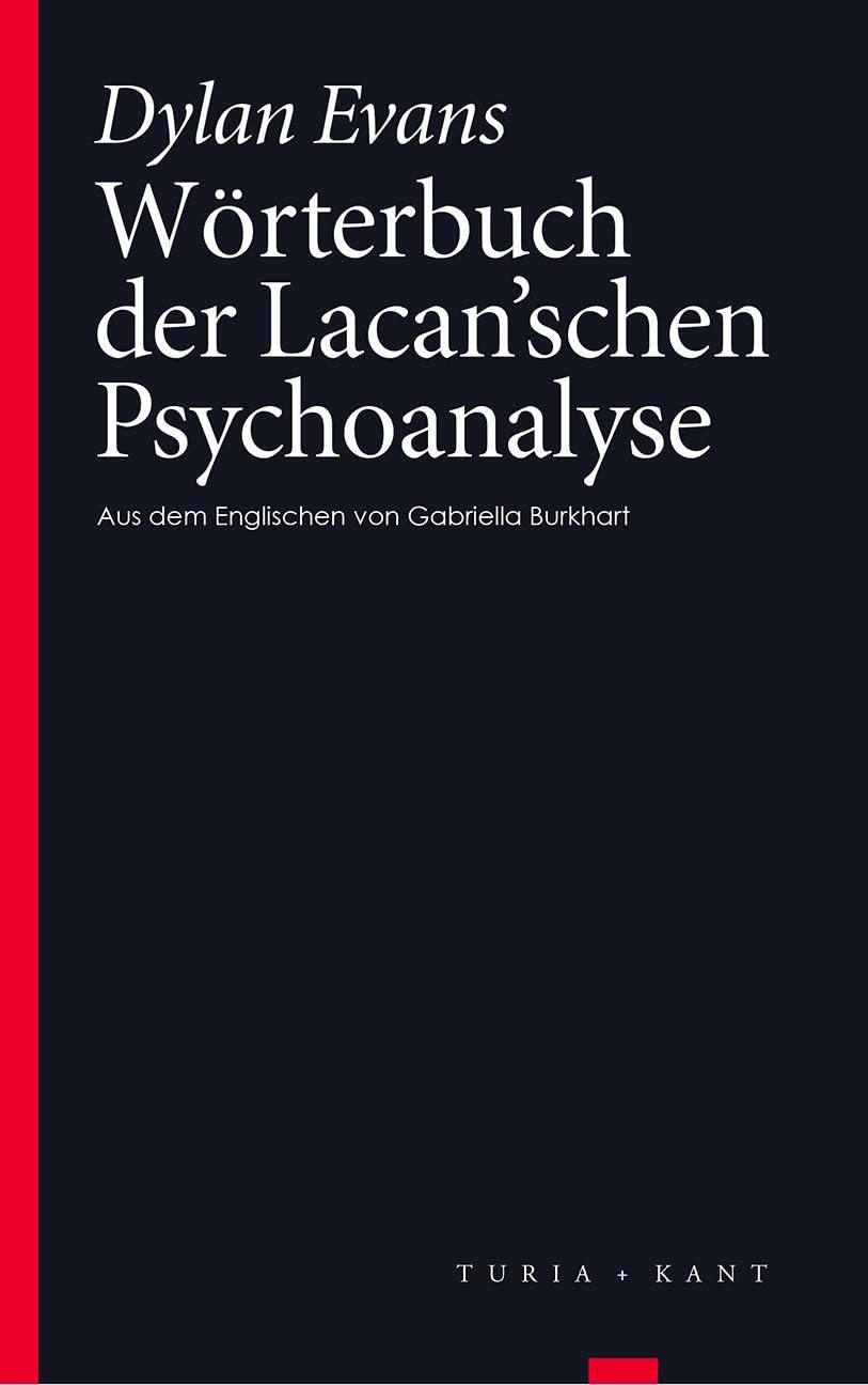 Wörterbuch der Lacan'schen Psychoanalyse Psychology Books