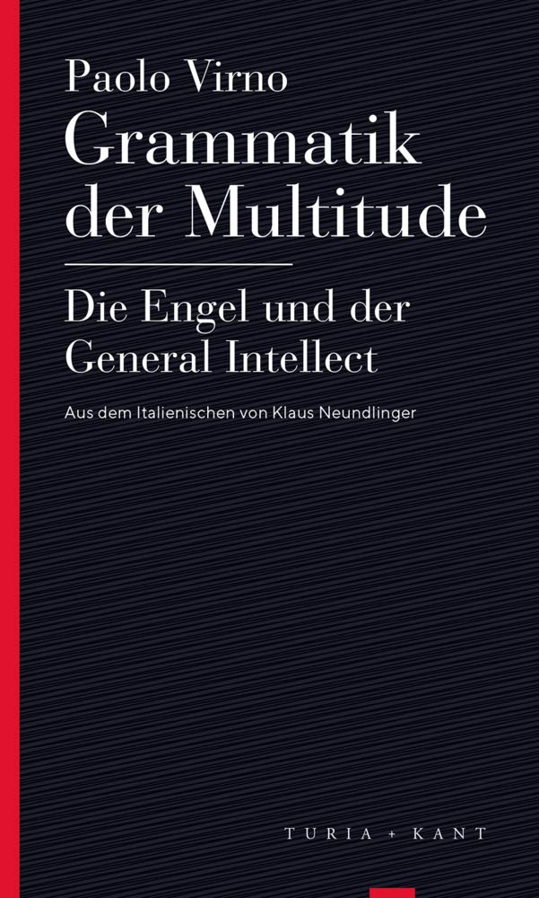 Grammatik der Multitude / Die Engel und der General Intellect: Vom Verf. autorisierte Übersetzung, mit einer Einleitung von Klaus Neundlinger und Gerald Raunig (Turia Reprint) Philosophy