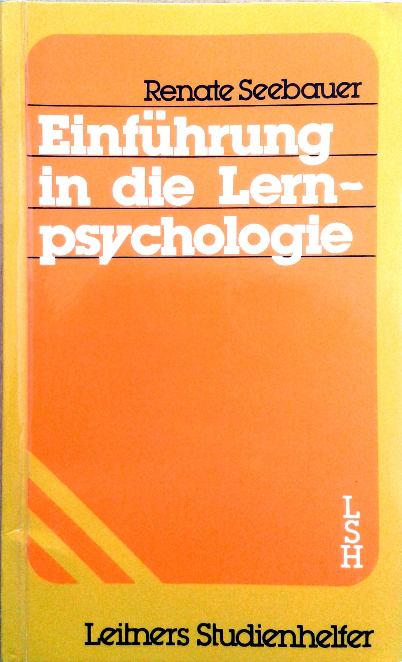 Einführung in die Lernpsychologie Psychology