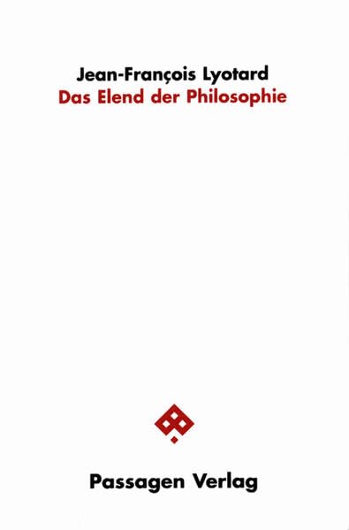 Das Elend der Philosophie Philosophy