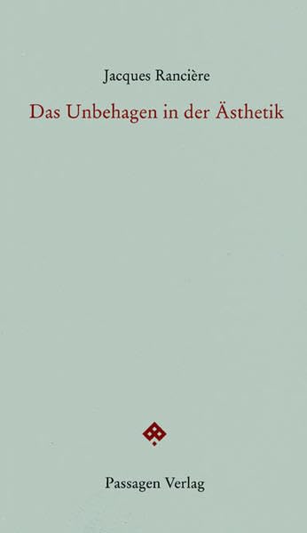 Product Image: Das Unbehagen in der Ästhetik (Passagen Forum)