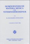 Homöopathische Materia Medica für Veterinärmediziner Medicine