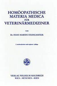 Homöopathische Materia Medica für Veterinärmediziner Medicine