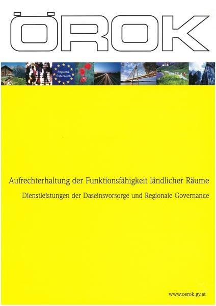 Aufrechterhaltung der Funktionsfähigkeit ländlicher Räume - Dienstleistungen der Daseinsvorsorge und regionale Governance Books