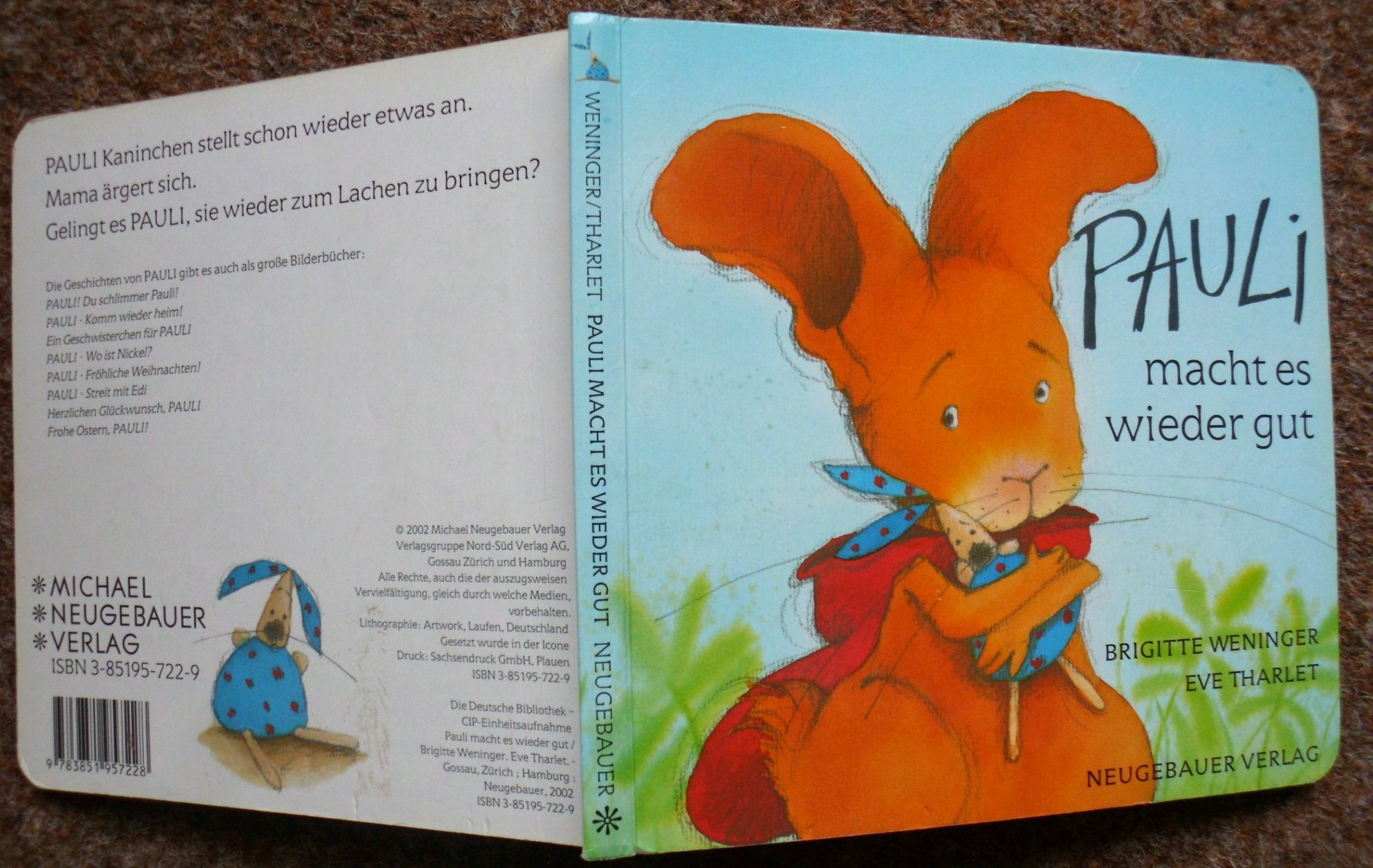 Pauli macht es wieder gut: Papp-Bilderbuch Books