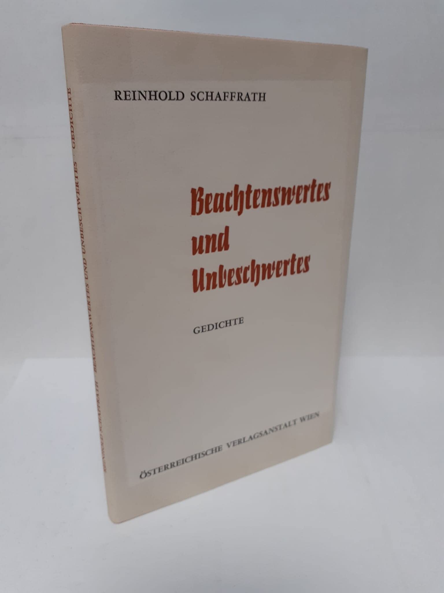 Beachtenswertes und Unbeschwertes. Gedichte book