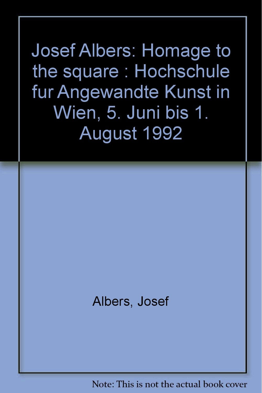 Josef Albers - Homage to the Square Film, Art & Culture