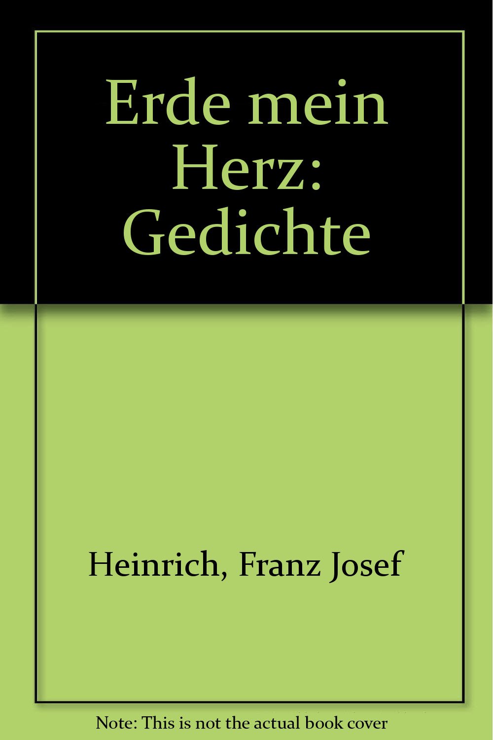 Erde mein Herz: Gedichte Books
