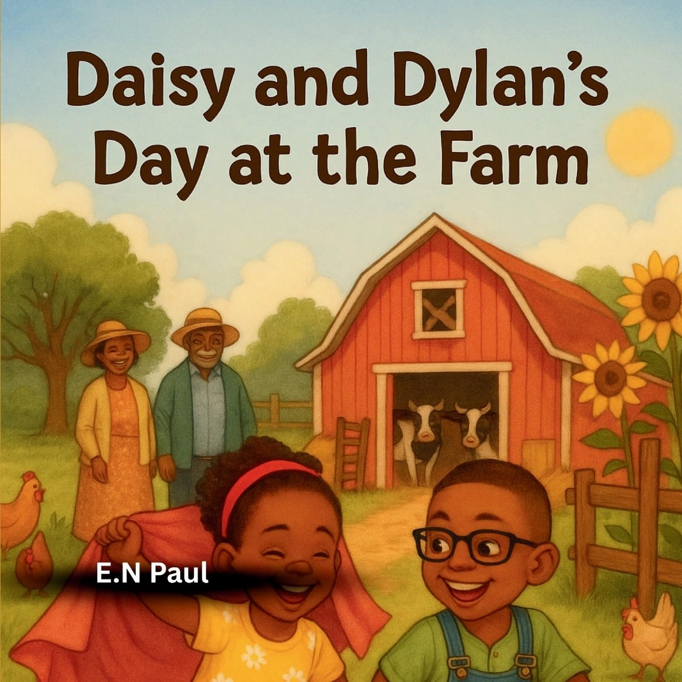 Daisy and Dylan's Day at the Farm for kids Novels & Short Stories