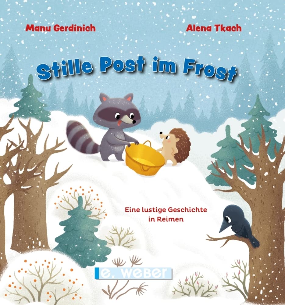 Stille Post im Frost: Eine lustige Geschichte in Reimen Children's books