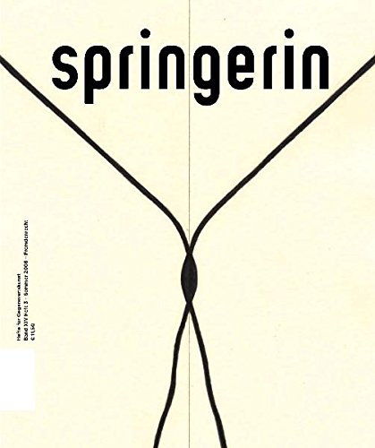 springerin. Hefte für Gegenwartskunst / Fremdenrecht Film, Art & Culture