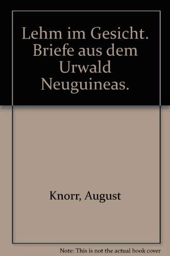 Lehm im Gesicht Books