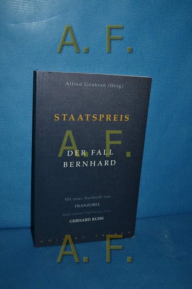 Product Image: Staatspreis - Der Fall Bernhard
