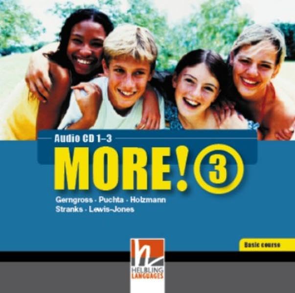 MORE! 3 Basic Course Audio CD 1-3 Learning & Reference
