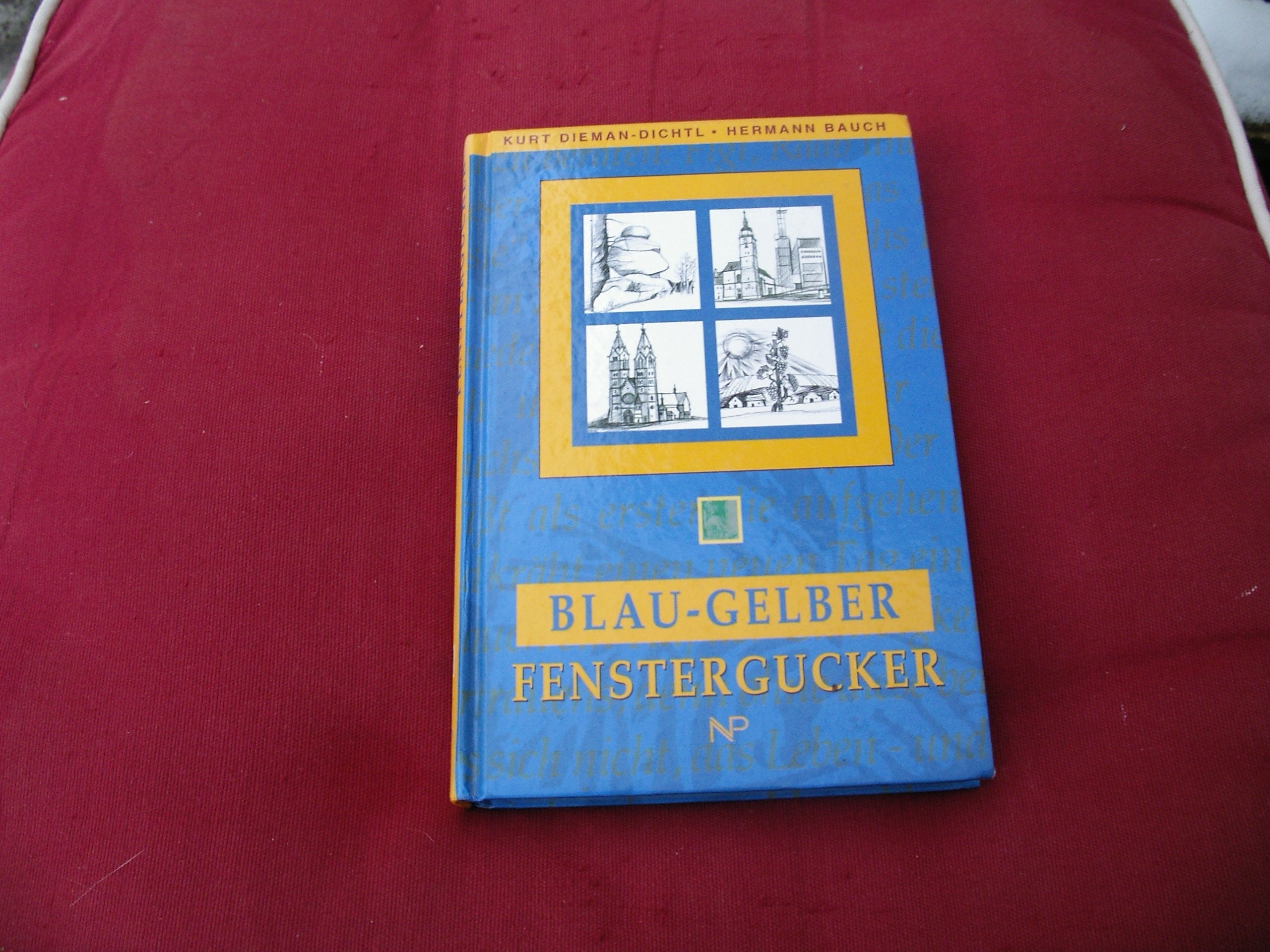 Blau-gelber Fenstergucker Books