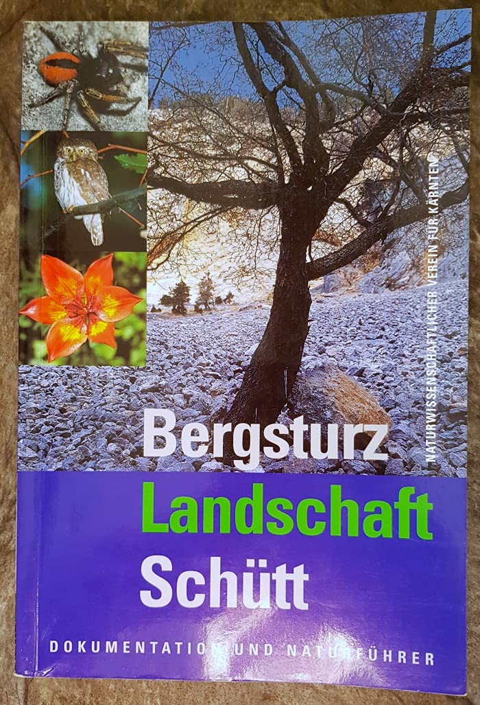 Bergsturz Landschaft Schütt: Dokumentation und Naturführer Books