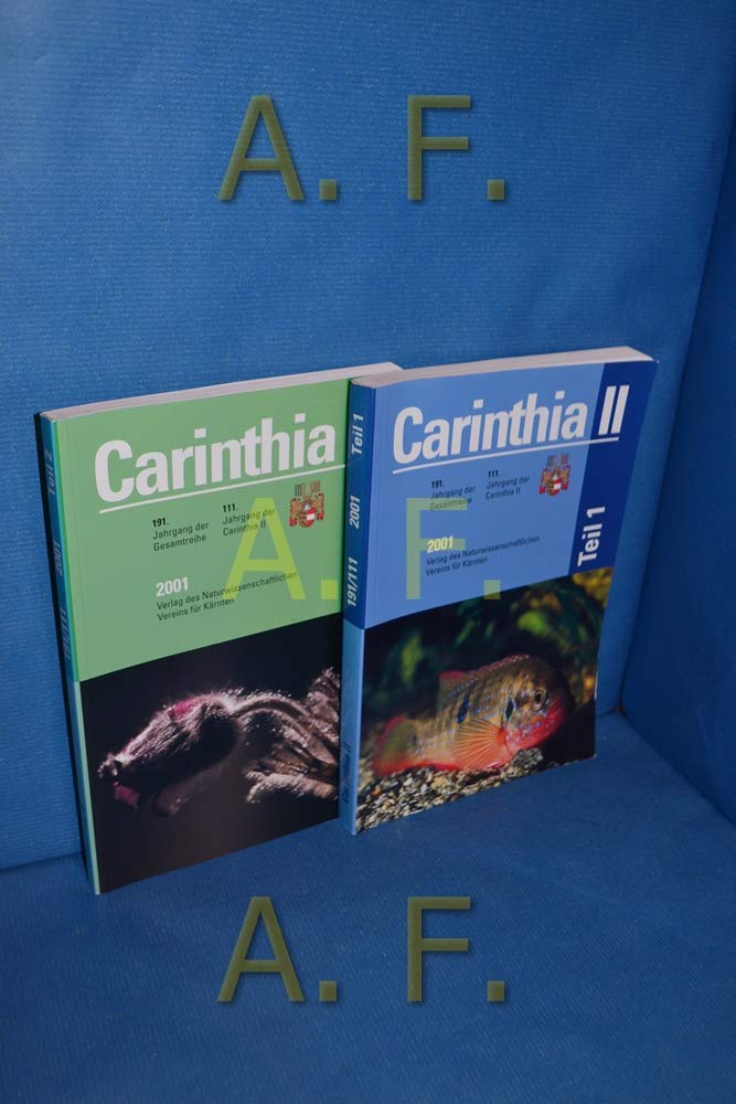 Carinthia II. Mitteilungen des Naturwissenschaftlichen Vereins für Kärnten: 2001 Business & Technology