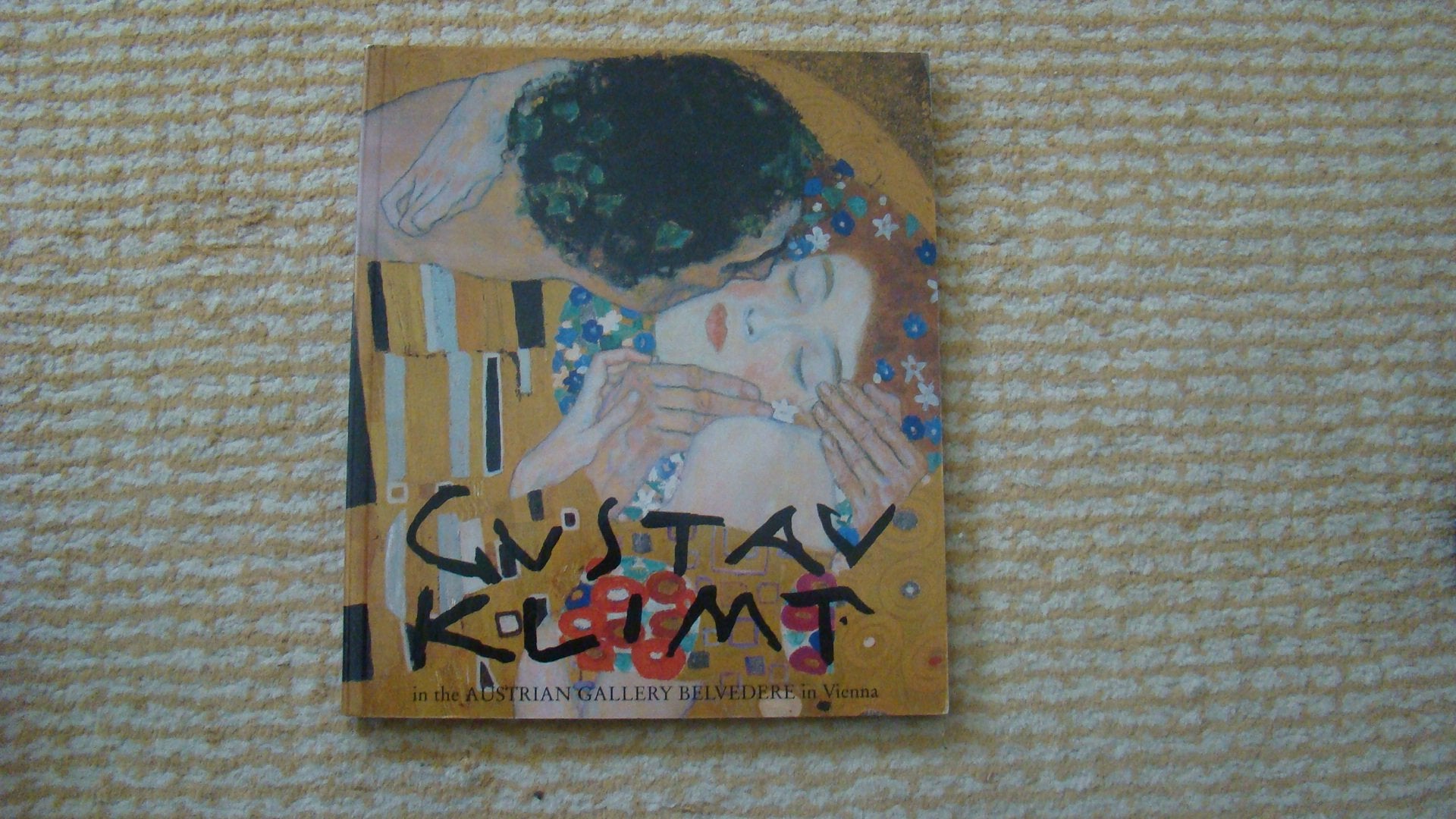 Gustav Klimt in the Austrian Gallery Belvedere in Vienna book