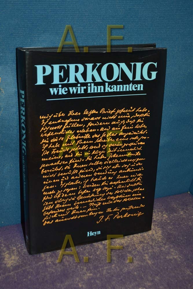 Perkonig wie wir ihn kannten Science