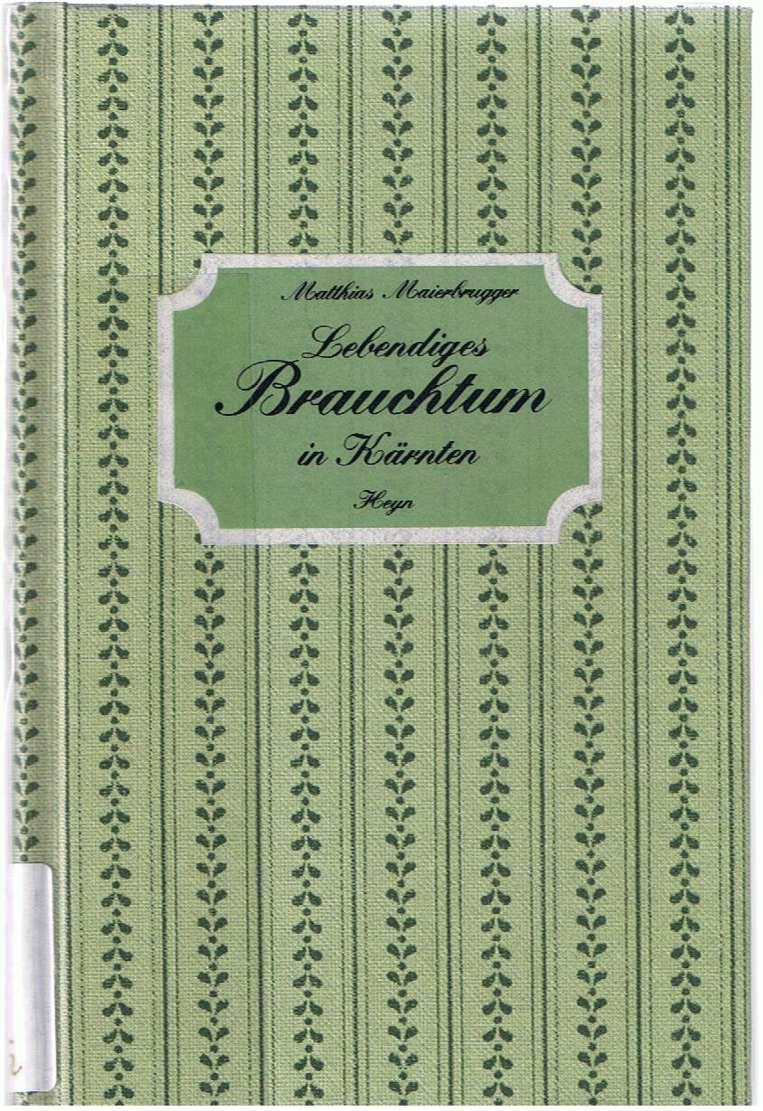 Lebendiges Brauchtum in Kärnten General education