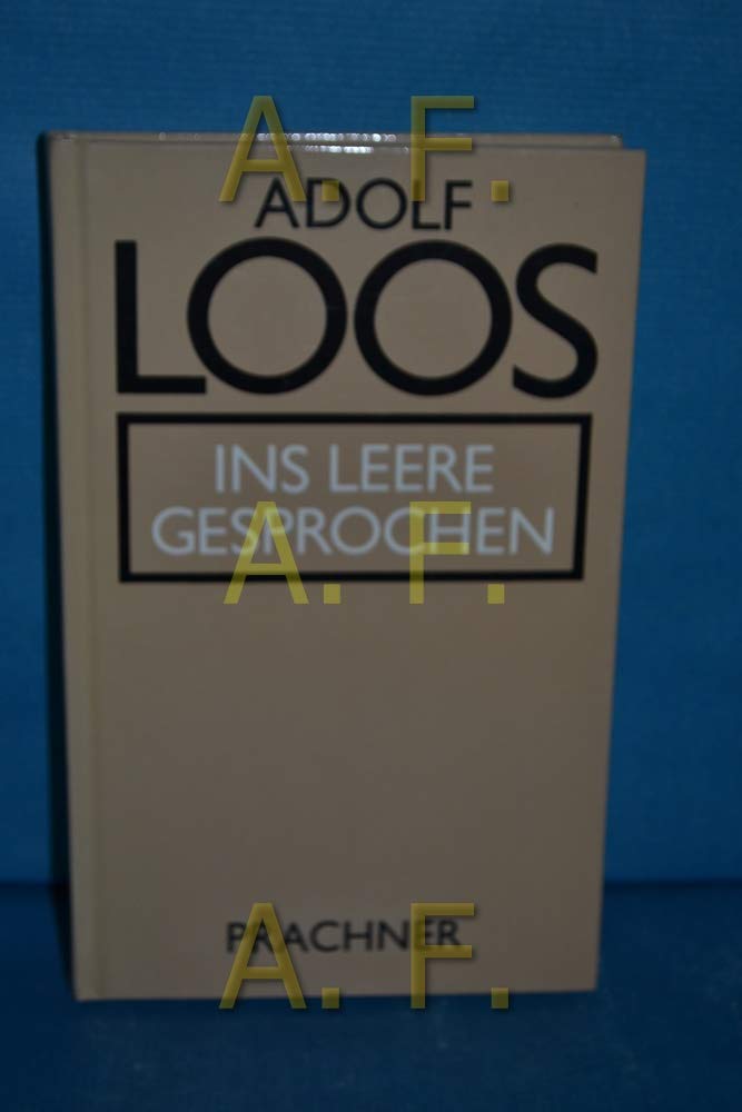 Ins Leere gesprochen Natural Sciences