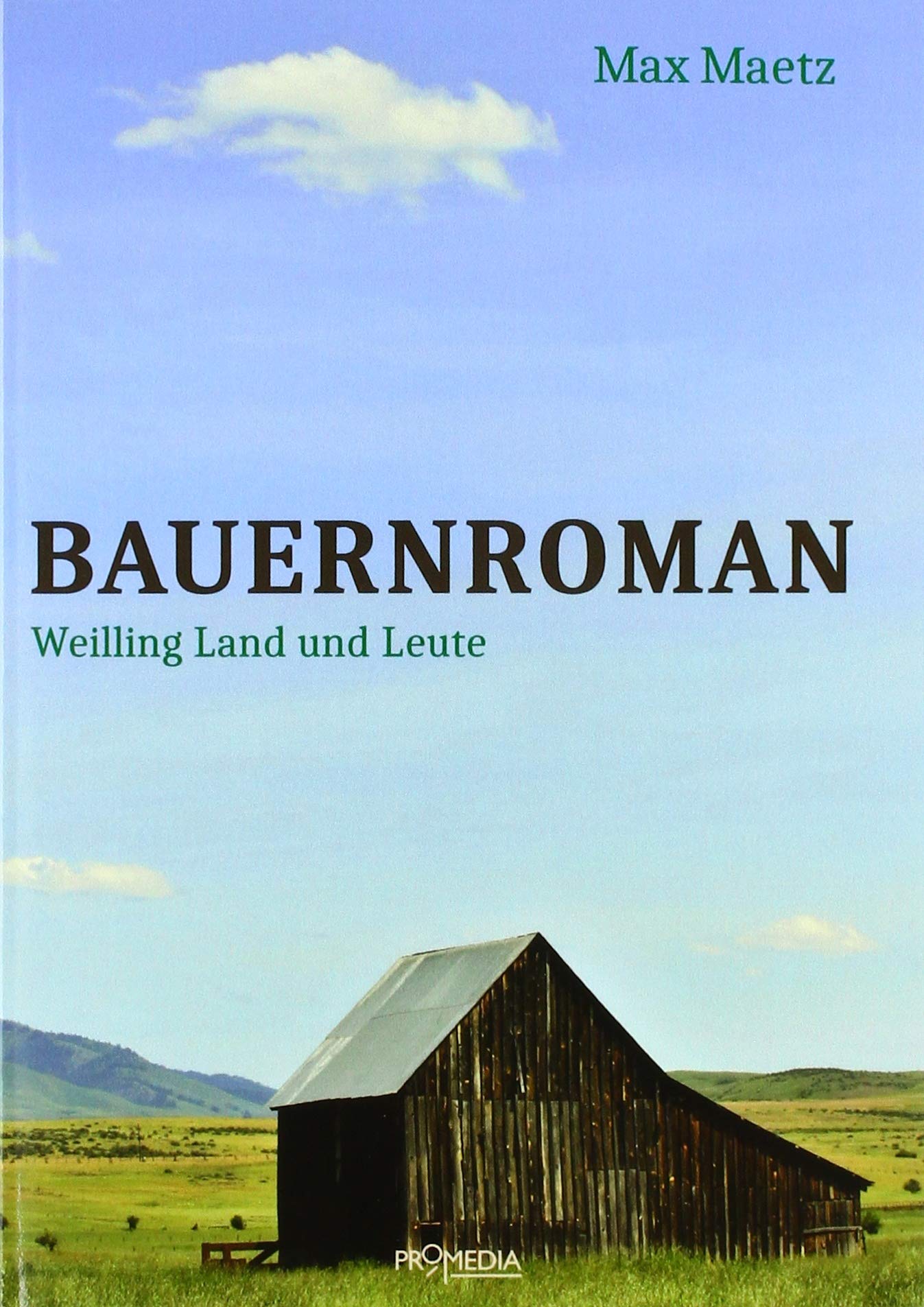 Bauernroman: Weilling Land und Leute Contemporary literature
