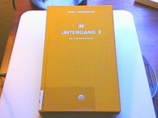Im Untergang II: Ein Jahrhundertbuch Poetry