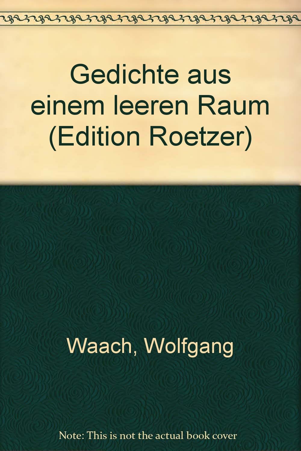 Gedichte aus einem leeren Raum Books