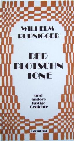 Der Plotschntone. Und andere lustige Gedichte Books