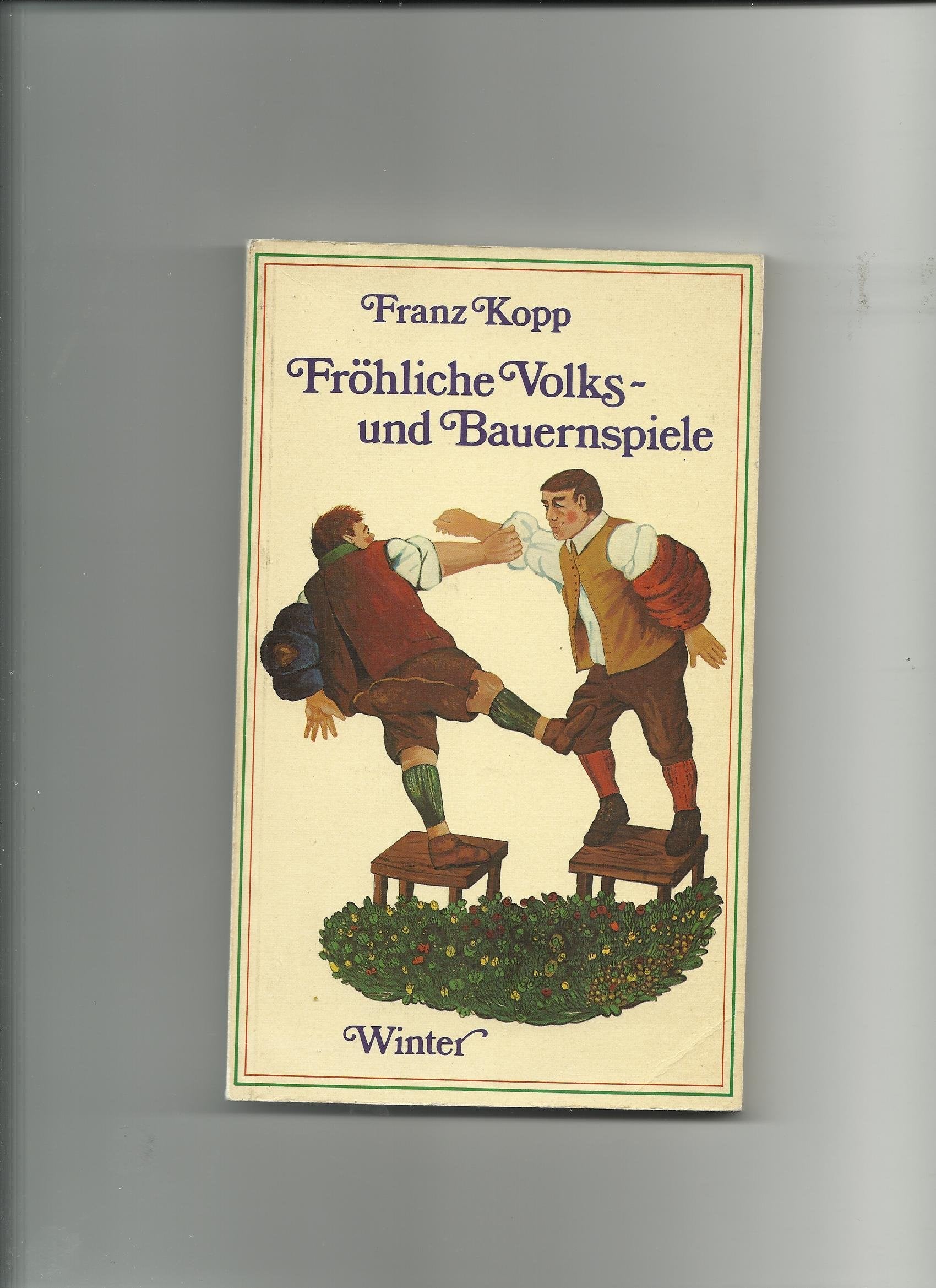 Fröhliche Volks und Bauernspiele Books