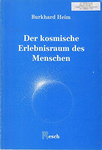 Der kosmische Erlebnisraum des Menschen Philosophy Books