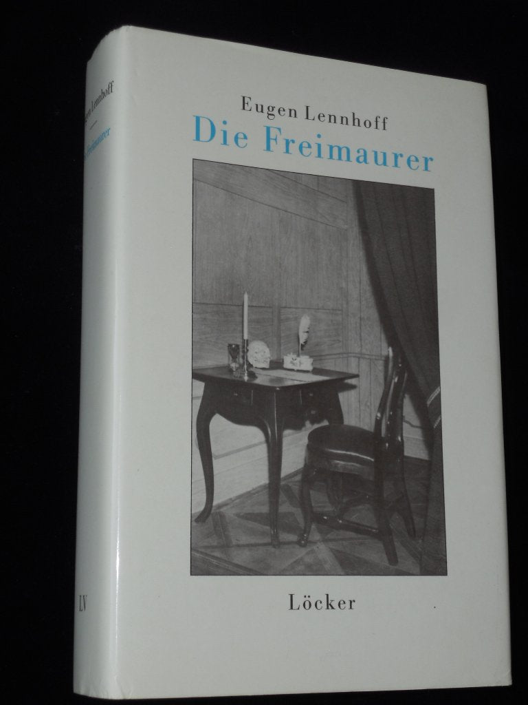 Die Freimaurer. Nachdruck der Ausgabe 1929. Mit einem Vorwort von Alexander Giese. Mit Textillustrationen und Abbildungen auf 32 Tafeln. Original-Leinen mit Original-Umschlag, sauberes gutes Exemplar. - 489 S. (pages) book
