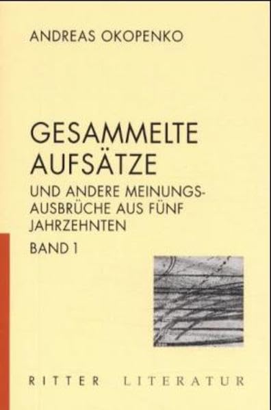 Gesammelte Aufsätze, Bd.1, In der Szene (Literatur) Contemporary literature