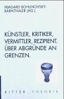 Künstler, Kritiker, Vermittler, Rezipient: Über Abgründe an Grenzen: Vortragsreihe der Galerie Carinthia im Stift Ossiach, 2003 Film, Art & Culture