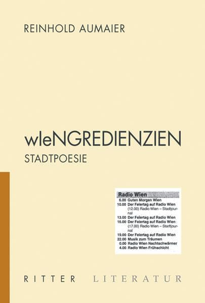Wiengredienzien: Stadtpoesie Contemporary literature