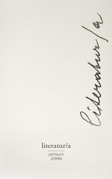 Product Image: Literatur/a 2006