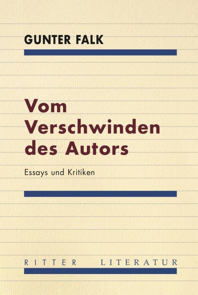 Product Image: Vom Verschwinden des Autors