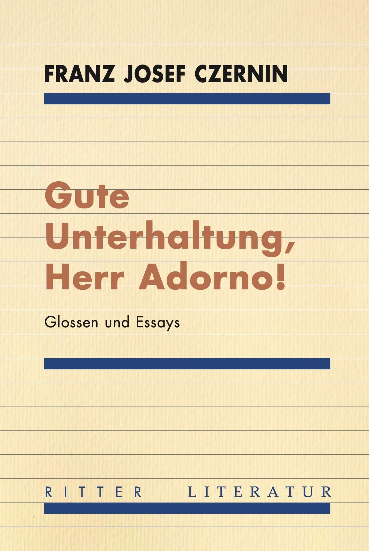 Gute Unterhaltung, Herr Adorno! Social Sciences